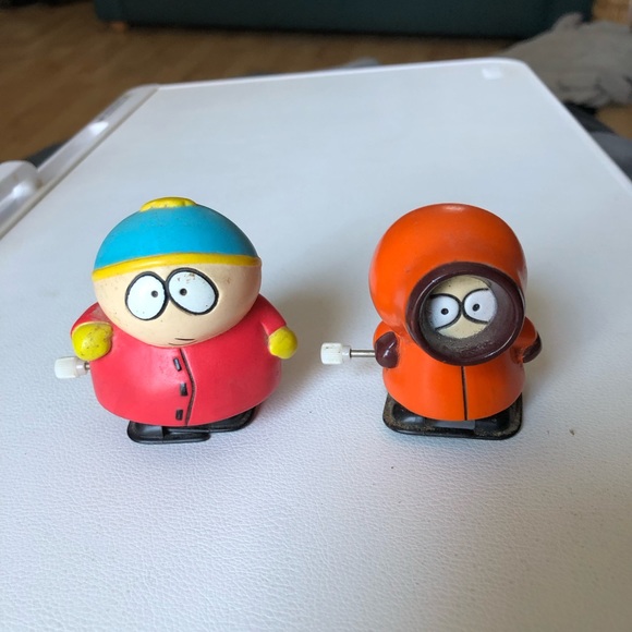 Vintage 1997 South Park Wind up Toys Kenny & Cartman Comedy Central - Picture 11 of 11